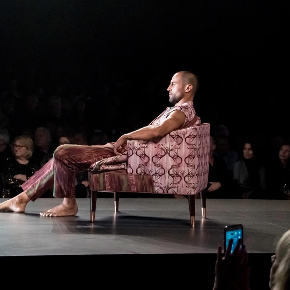 FIDM's tweet photo. #FIDMFact: Each year at #FIDMDebut, Interior, Fashion, & Textile Design students come together for #ChairingStyles. https://t.co/olYuH5pF7u