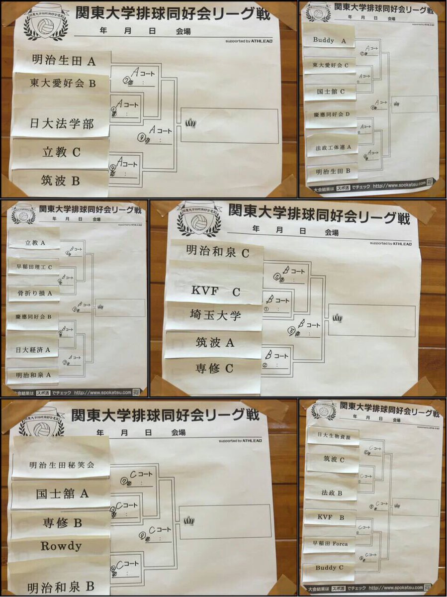 spokatsu's tweet photo. 【関東バレーサークルNo.1決定戦】
関東大学排球同好会リーグ戦
通称『同好会リーグ』の準決勝トーナメントが開幕！
春季王者に輝くチームは⁉︎

結果は⇨スポ活HPへ！

#同好会リーグ
#バレーボール大会
#スポ活バレー https://t.co/mKp3RNqEhS