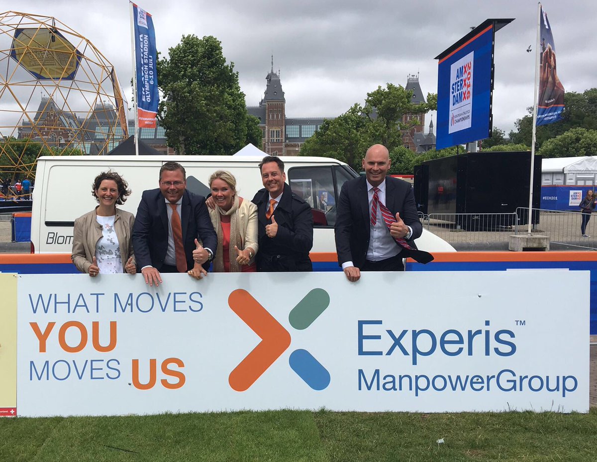 Succes en plezier gewenst aan iedereen die de 10k Run loopt vandaag #Experis en#Manpowergroup #ECH2016