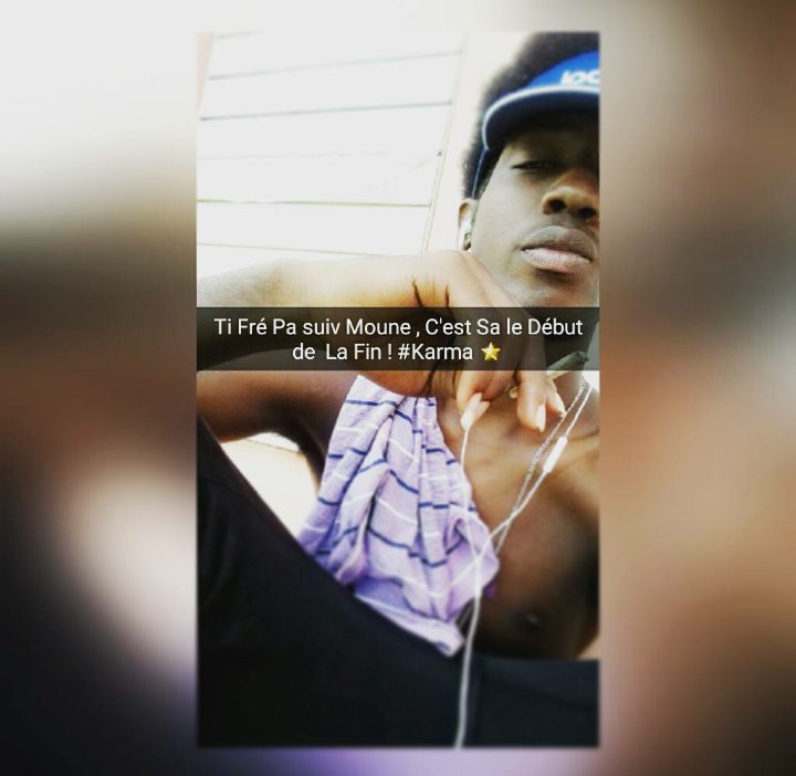 Homme_You's tweet photo. Ti Fré pa Suiv Moune , C'est Sa le Début de La Fin ! 😴😶
#Karma #YFPS https://t.co/xd1hSI8iuJ