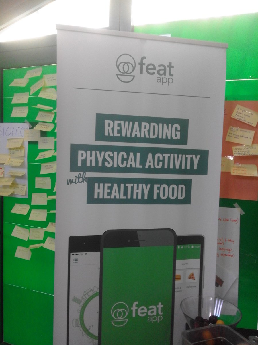 Ffoodinstitute's tweet photo. .@ClaireCecchini Walking the talk and launching Feat Summer Challenge at #FoodInMed #FeatApp #Healthyliving https://t.co/d8C9xnRu2Y