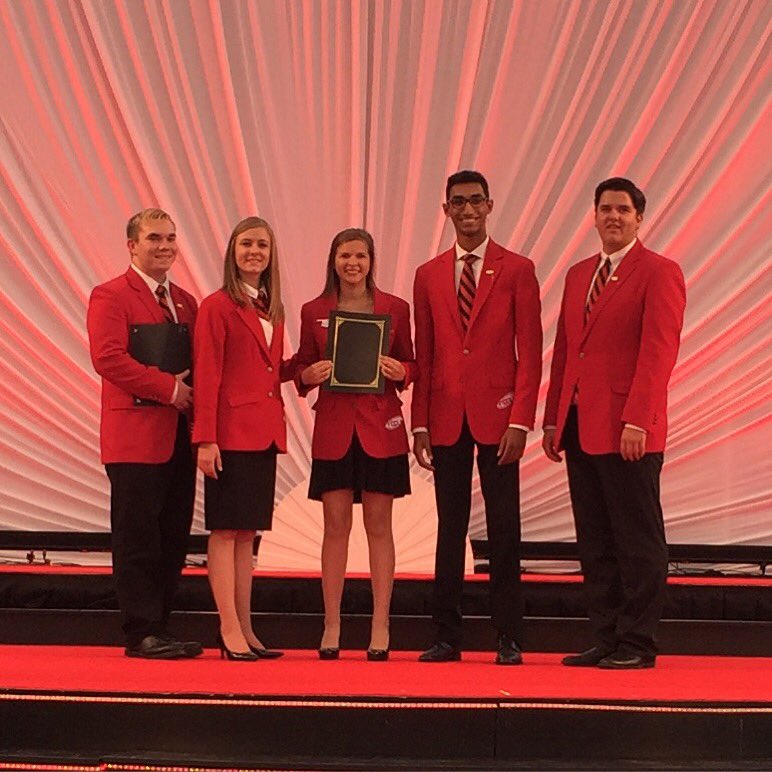 batigersfccla's tweet image. BA FCCLA received the award for largest chapter in the nation on stage at NLC! @BAHSTigers @NationalFCCLA @OKFCCLA