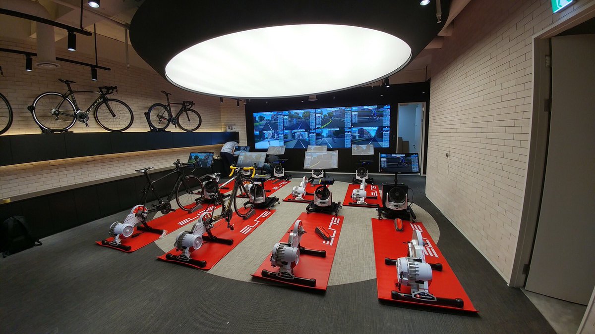 gyms with zwift