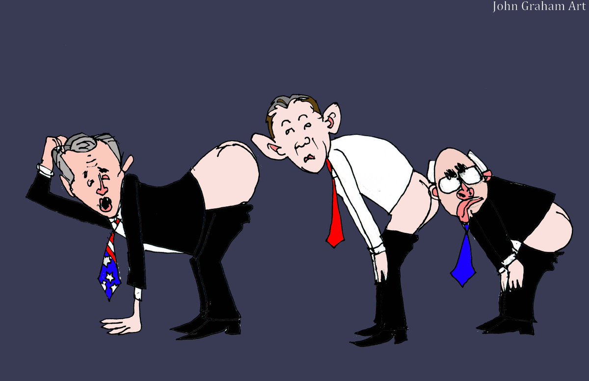 JohnGrahamart's tweet photo. #BlairWarCriminal #GeorgeWBush #JohnHoward Flawed intelligence #Chilcot #ChilcotReport #ChilcotsLastLine @otiose94 https://t.co/GX9E2327Rz