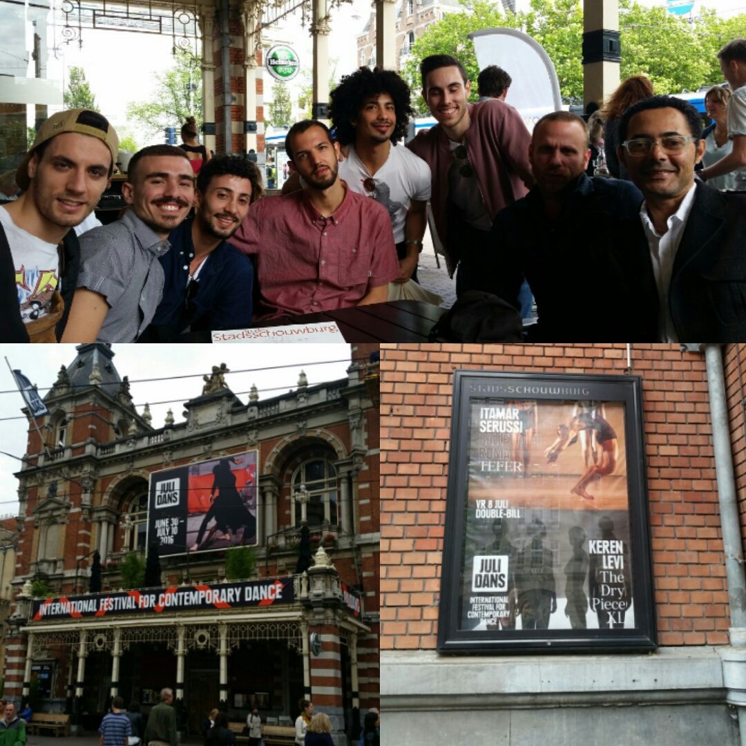 Live from #Amsterdam: tonight at <a href="/Julidans/">Julidans</a> TEFER by Itamar Serussi on stage! @Olandiamo