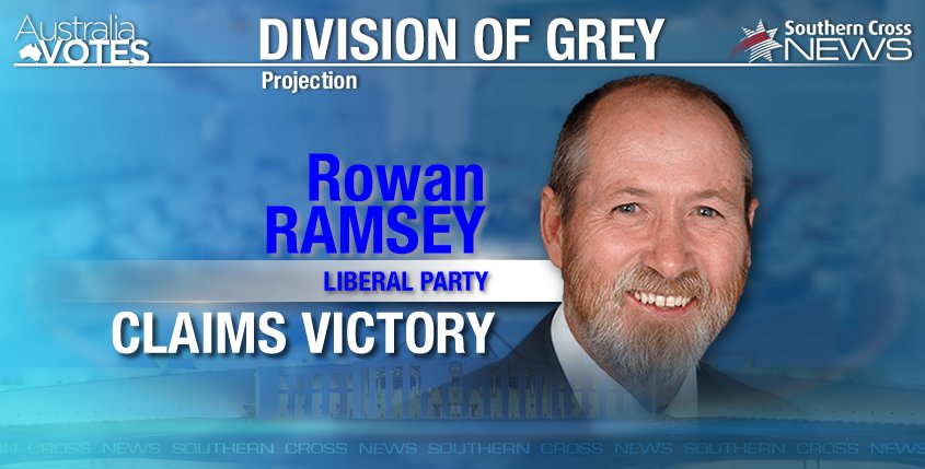 timhatfield87's tweet photo. #GreyVotes @RowanRamseyMP claims the seat- thanks locals for 'confidence and trust'. #AusVotes @SCNewsSA https://t.co/V003sWgDHf