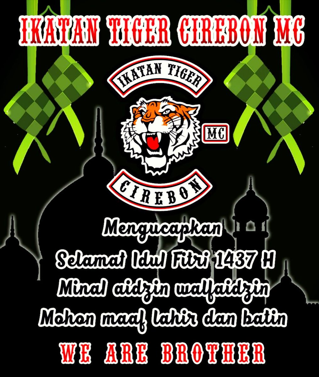 Selamat Hari Raya Idul Fitri 1437 H.. Mohon maaf lahir &amp; bathin #wearebrother