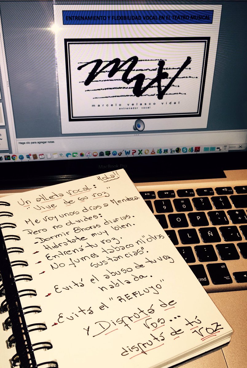 VOS QUE VIVÍS DE TU VOZ ... CUÍDALA. <a href="/GOBway/">GO Broadway</a>  @Sociedadelavoz