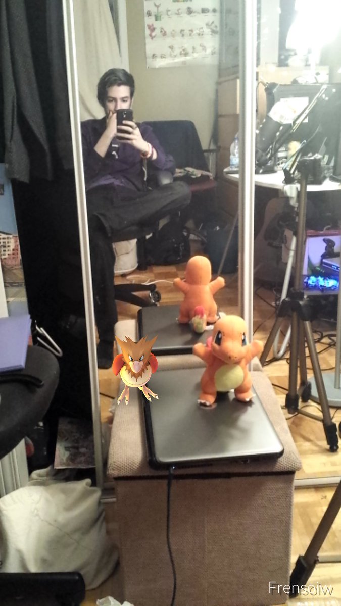 Frensiow's tweet photo. hey two pokemon at the same time!!....oh wait... #PokemonGO @PokemonGoNews #TwoPokemon https://t.co/UpUX306AR0
