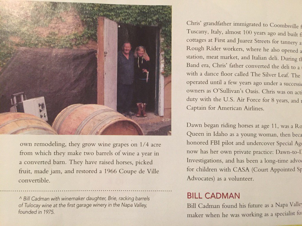 TulocayWinery's tweet photo. Marketplace article on the Coombsville neighborhood features our little ol' winery! https://t.co/U3OHHUBFm5