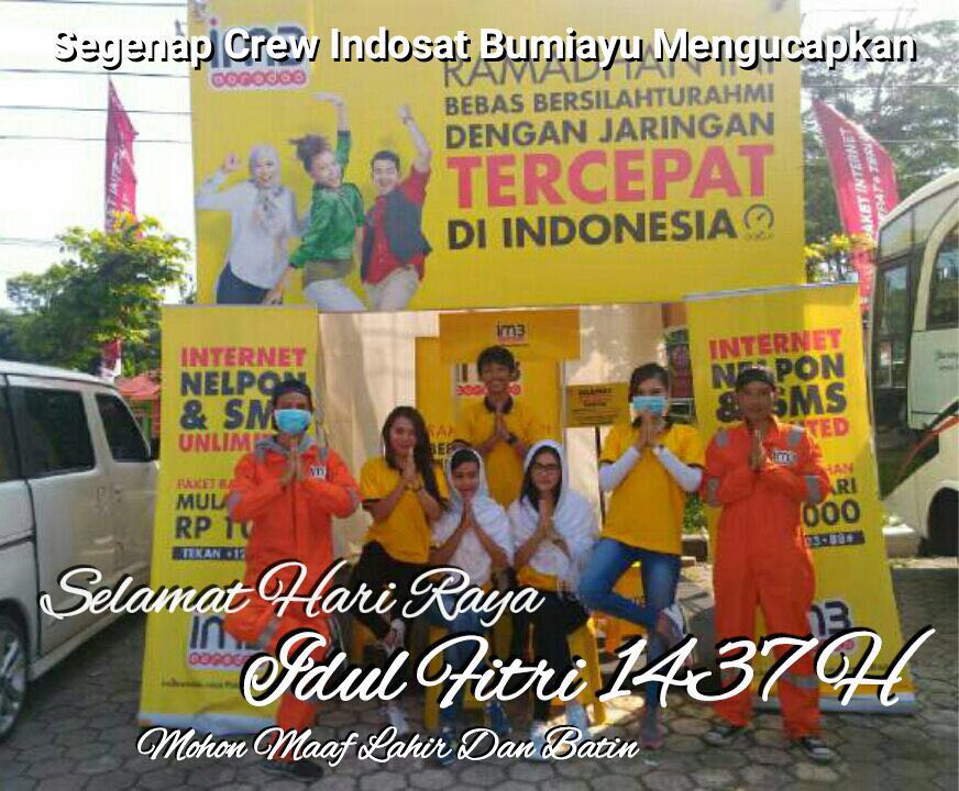 bennyhutagalung's tweet photo. Terimakasih utk semua pelanggan dan pengunjung IM3PitStop, selamat berlebaran! #MudikPakeIM3Ooredoo https://t.co/2SkRqrsMLe