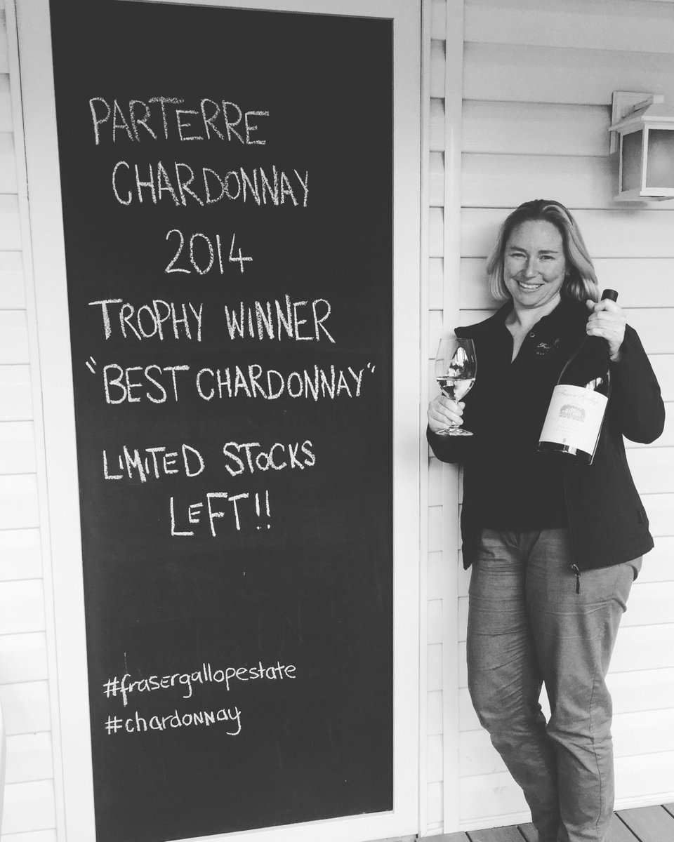 Breaking News | @frasergallopest 2014 Parterre Chardonnay has just won Best Chardonnay @rqfws