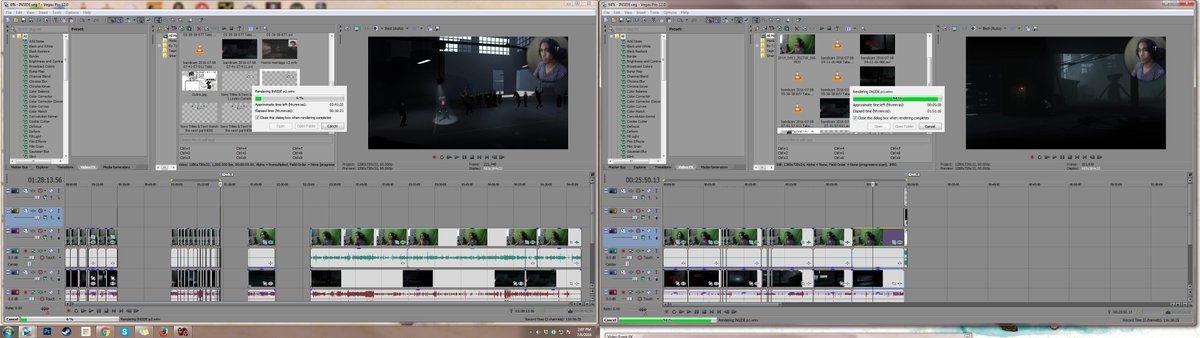 GLOCOgaming's tweet image. Rendering two videos at the same time~ INSIDE part 1 and 2 to be uploaded today. #RIPcpu #FULLTIME #INSIDE