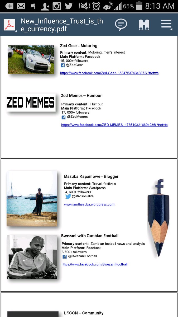 iamthezuba's tweet image. Thanks @kprconsulting for naming me in your #newinfluence report. In great company alongside @Fuchsiaristic et al.