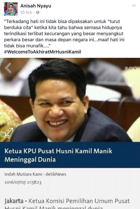 Perlukah Diambil Langkah Hukum Terhadap Netizen Pencemooh Perlukah Diambil Langkah Hukum Terhadap Netizen Pencemooh