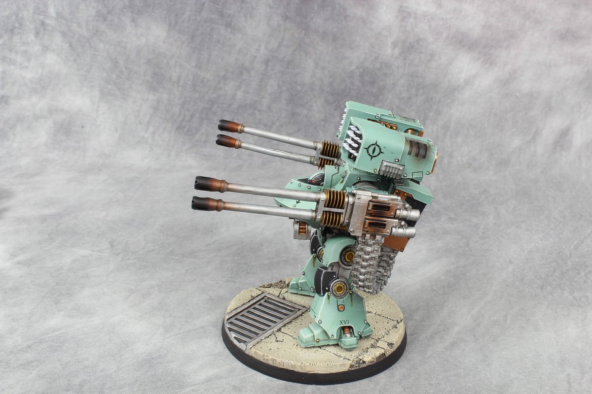 Celsork's tweet photo. #Deredeo Dreadnought for my #sonsofhorus #30k #warmongers #forgeworld  Im pretty happy. https://t.co/mOlOlrsNha