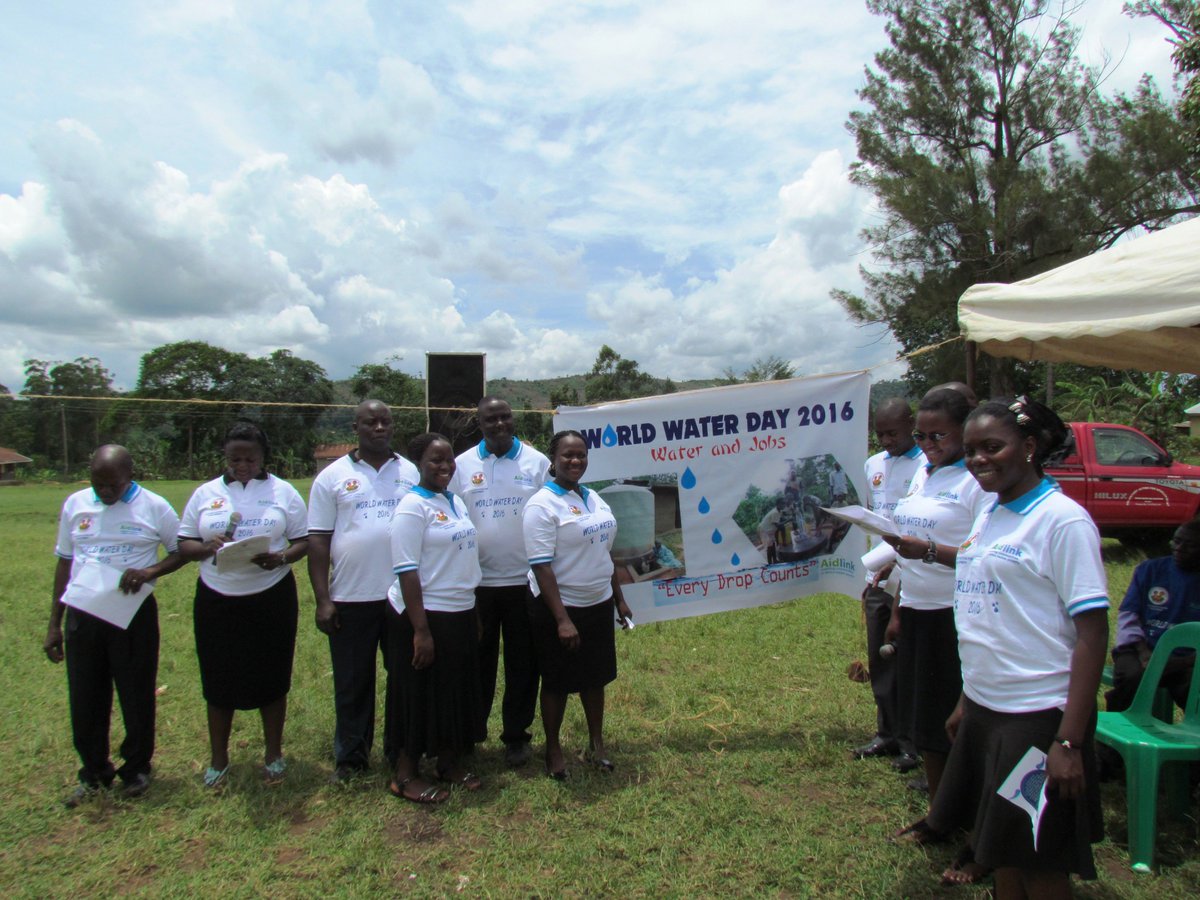 vaduganda's tweet photo. World water day celebrations 2016 funded by @AidlinkIreland https://t.co/huKH9c8bWq