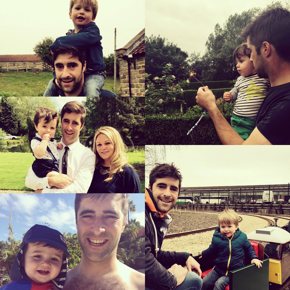 ffayebelle's tweet photo. Happy birthday to my fab hubby and top daddy #weloveyoutothestarsandback 💙🌍⭐️ @mattroberts83 https://t.co/MQyI7v21OR