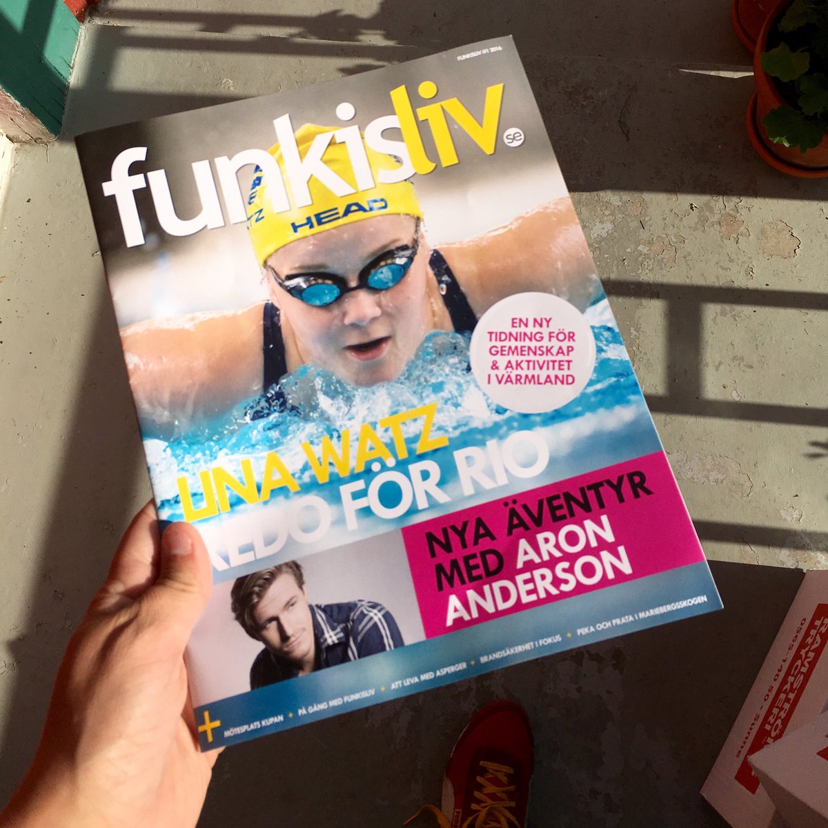 funkisliv's tweet image. Du kan också testa rullstolsbasket eller golf med Hammarö golfklubb. Och alltså hämta ett rykande färskt magasin.