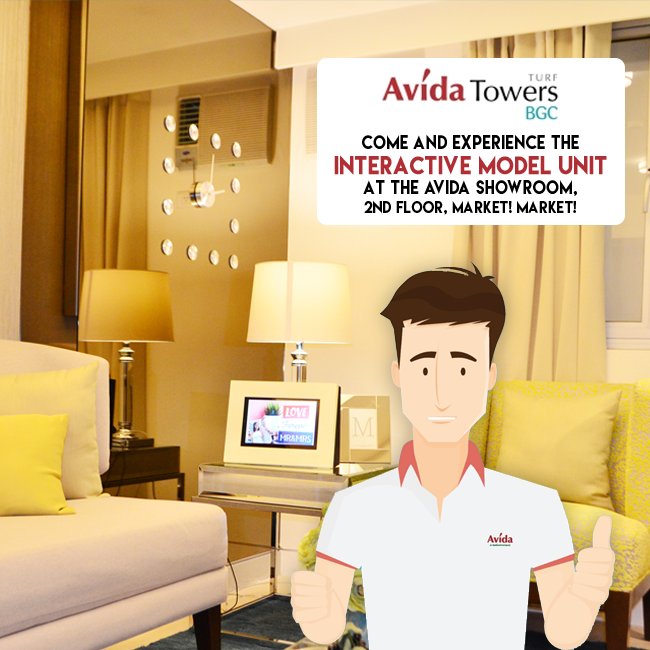 avidalandph's tweet photo. Experience our first interactive model unit at the Avida Showroom in @MarketMarketBGC! https://t.co/sIU8VIOeS4 https://t.co/qGqEnTbdgE
