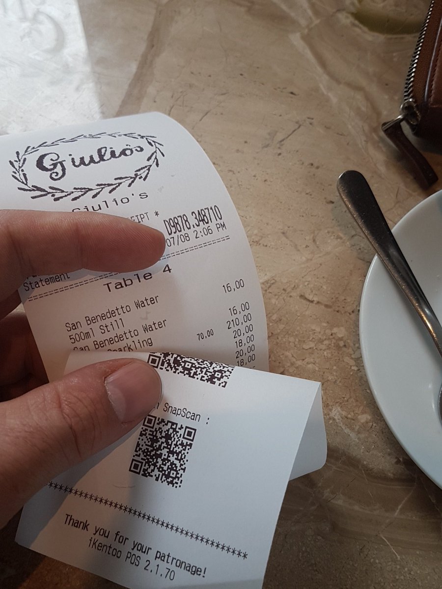 Just found out that you get up to 50% cash back at some Cape Town restaurants if you pay using @WeChatZA 😎