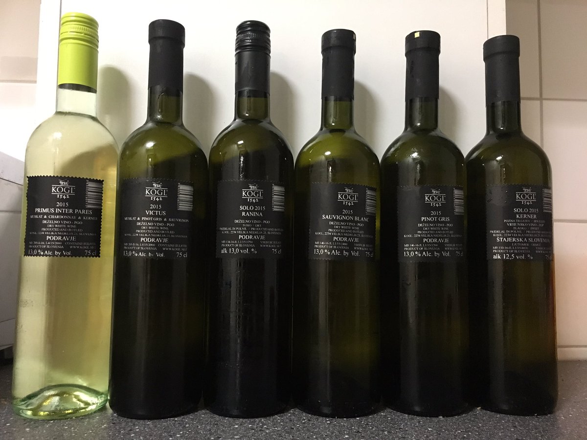 WeldamWines's tweet photo. En dit is het resultaat van een prachtige wijnreis naar Slovenië. #kogl #wines #slovenia https://t.co/IcrjmSQBey