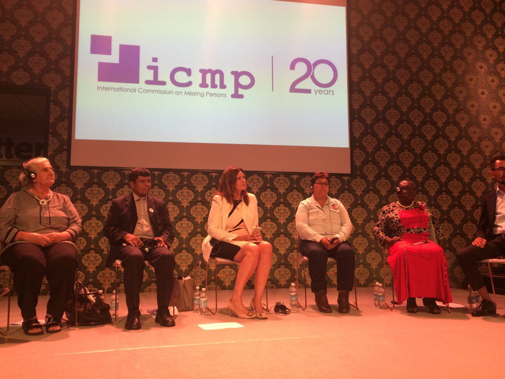 AlistairBurtUK's tweet photo. Proud to be here as UK Commissioner at The Hague for this meeting profiling the missing of the world @TheICMP https://t.co/ACOuY9JzZo