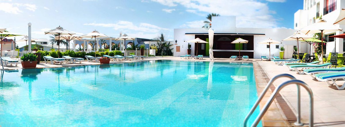 ibizasonica's tweet photo. it looks like Ibiza? but it´s not, it´s La Playa Hotel-club in Tunnisia, where we´ll be broadcasting on Sat #XIFest https://t.co/WLCakD0xSl