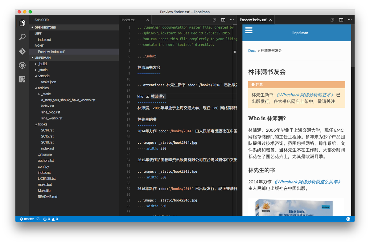 lextm's tweet image. #VSCode has many #reStructuredText preview tools, but no one comes closer to marketplace.visualstudio.com/items?itemName… accurate &amp;amp; live