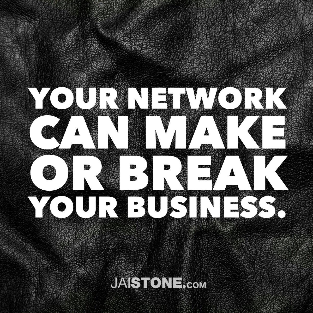 JaiStone's tweet photo. Your network can make or break your business. 💯 #GameChangHER #Entrepreneur https://t.co/QqLRN9oKdf