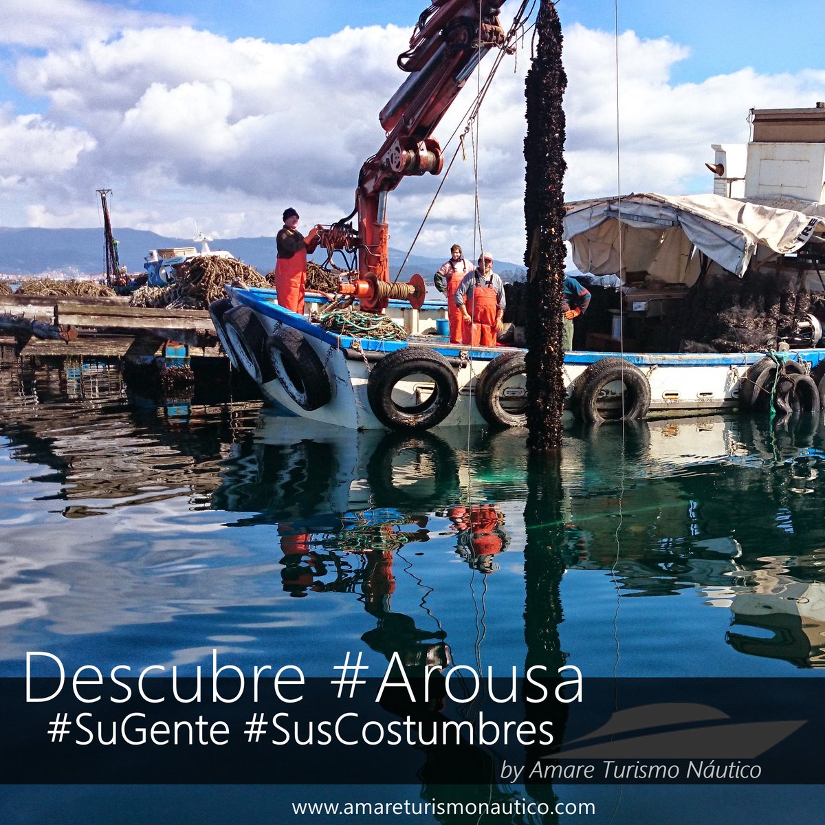 Descubre #Arousa #SuGente #SusCostumbres Tour #RutadelasArtes en #AIlladeArousa con <a href="/amareturismo/">amare turismo</a>