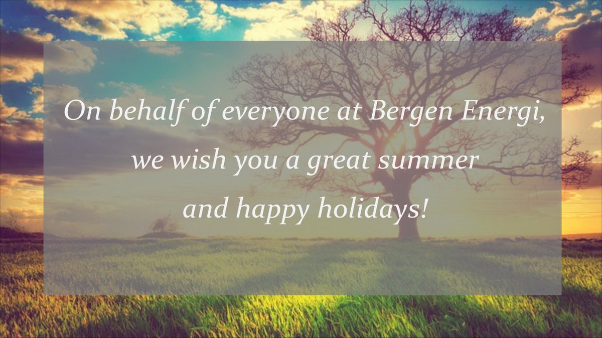 Bergen Energi (@bergenenergi) on Twitter photo 