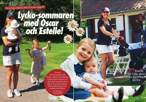 Royal_Madeleine's tweet photo. New photo of Victoria, Estelle and Oscar on the walk in the park of Solliden Palace https://t.co/p32eGJMptV https://t.co/7XslFTXJoi
