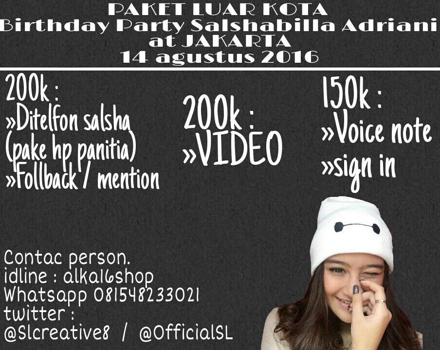 SL__Bekasi's tweet photo. Yukk join BP @salshaabilaa 💓💓 @SLCreative8 @OfficialSL @AngellAlika https://t.co/ELJlYdqCc3