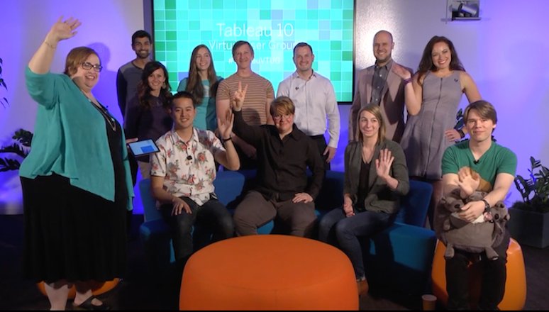 tableau's tweet photo. Relive the Tableau 10 Virtual User Group! https://t.co/Ng9iDPf3IX #TableauVTUG https://t.co/k7S7LQX1b9