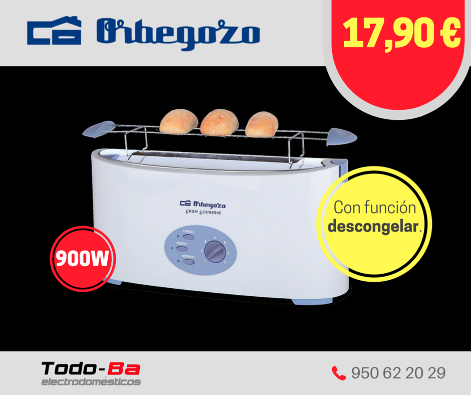 ¡Qué bien sienta una rica tostada a media mañana! Ven a por tu tostadora a #TodoBaStore #Almería