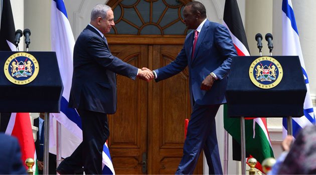 CapitalFMKenya's tweet photo. #Israeli PM denies knowledge of attempt on his life while in Kenya https://t.co/zcrzKY2hRe #NetanyahuInKenya https://t.co/dfj5VLv5ZG