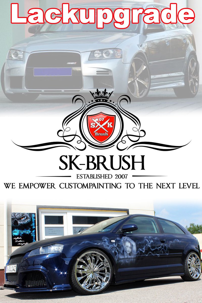 SKBrush's tweet photo. Showcar's gesucht ;) Bis zu 50% Rabatt auf eine Airbrush Lackierungr: https://t.co/Wwz3Ooe2Yh https://t.co/O2W1zyu0BG