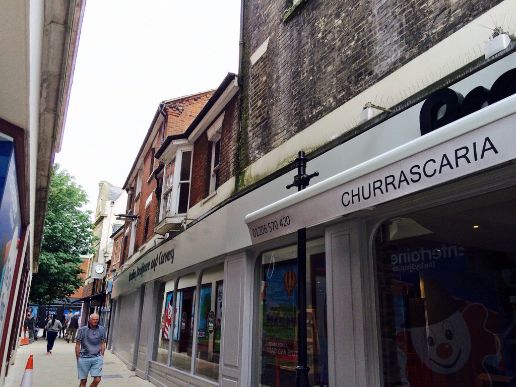 Ooh, what's this? New restaurant opening on Sunday and Primark next year? It's all kicking off in #colchester! 👊🐘
