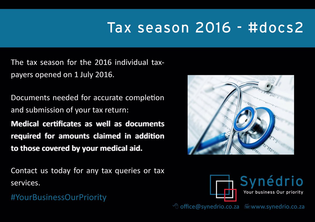 SynedrioCS's tweet image. #taxseason2016 #docs2 #taxtip