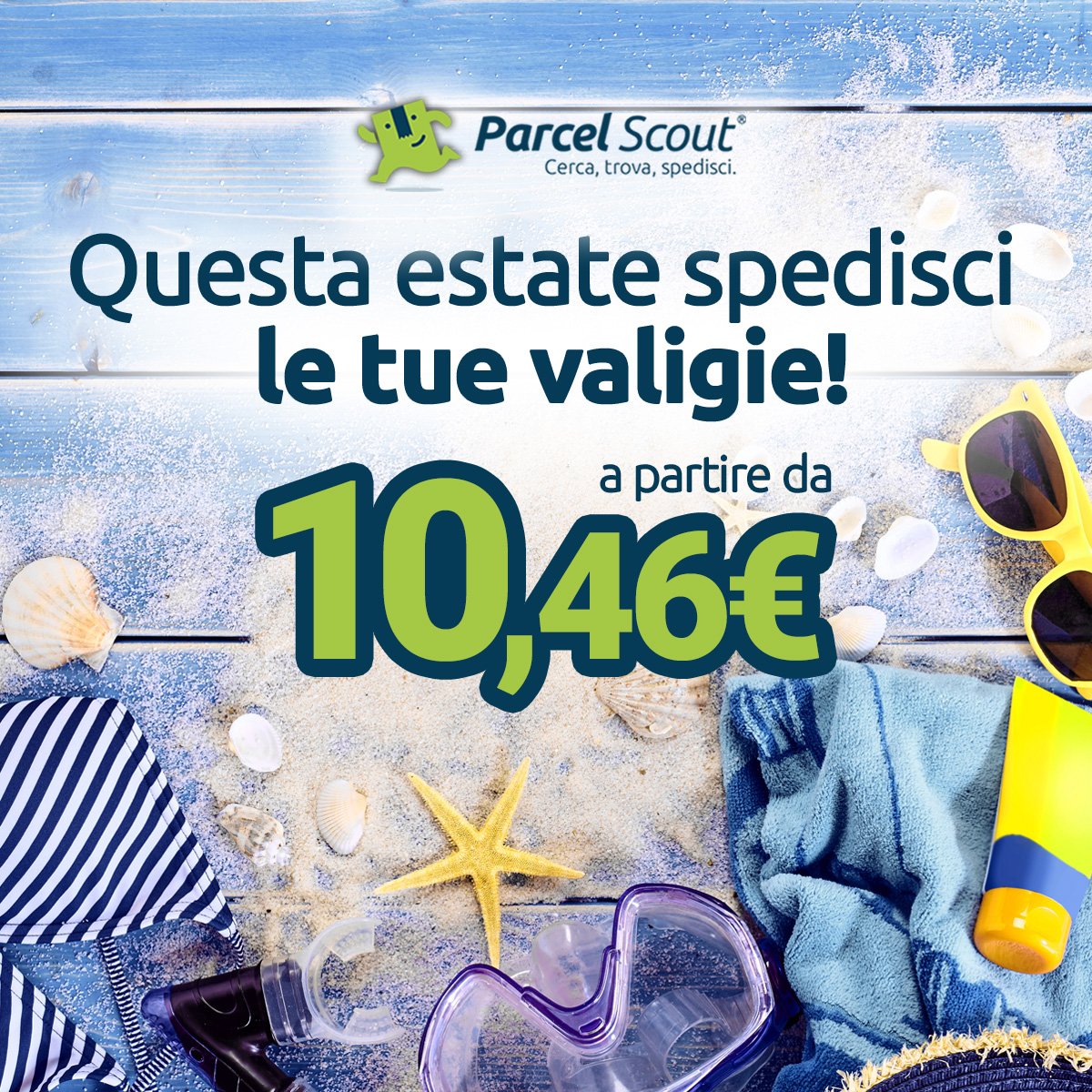 ParcelScout's tweet image. ParcelScout.com ti fa #spedire le tue #valigie direttamente in #albergo, a partire da 10,46€!!! #spedizioni