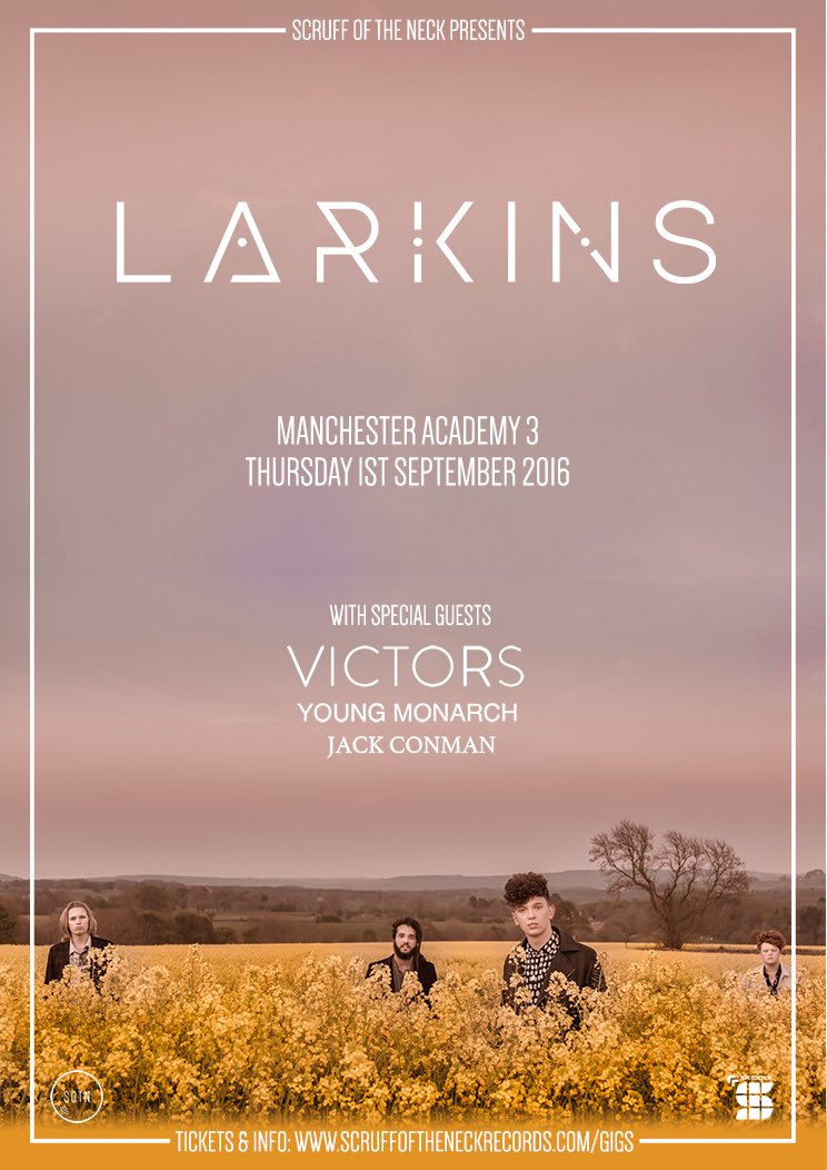 On the 1st September we take on <a href="/MancAcademy/">Manchester Academy🐝</a> 3 🔥

Biggest headline show to date 💛

Tickets:goo.gl/Q3jh3t