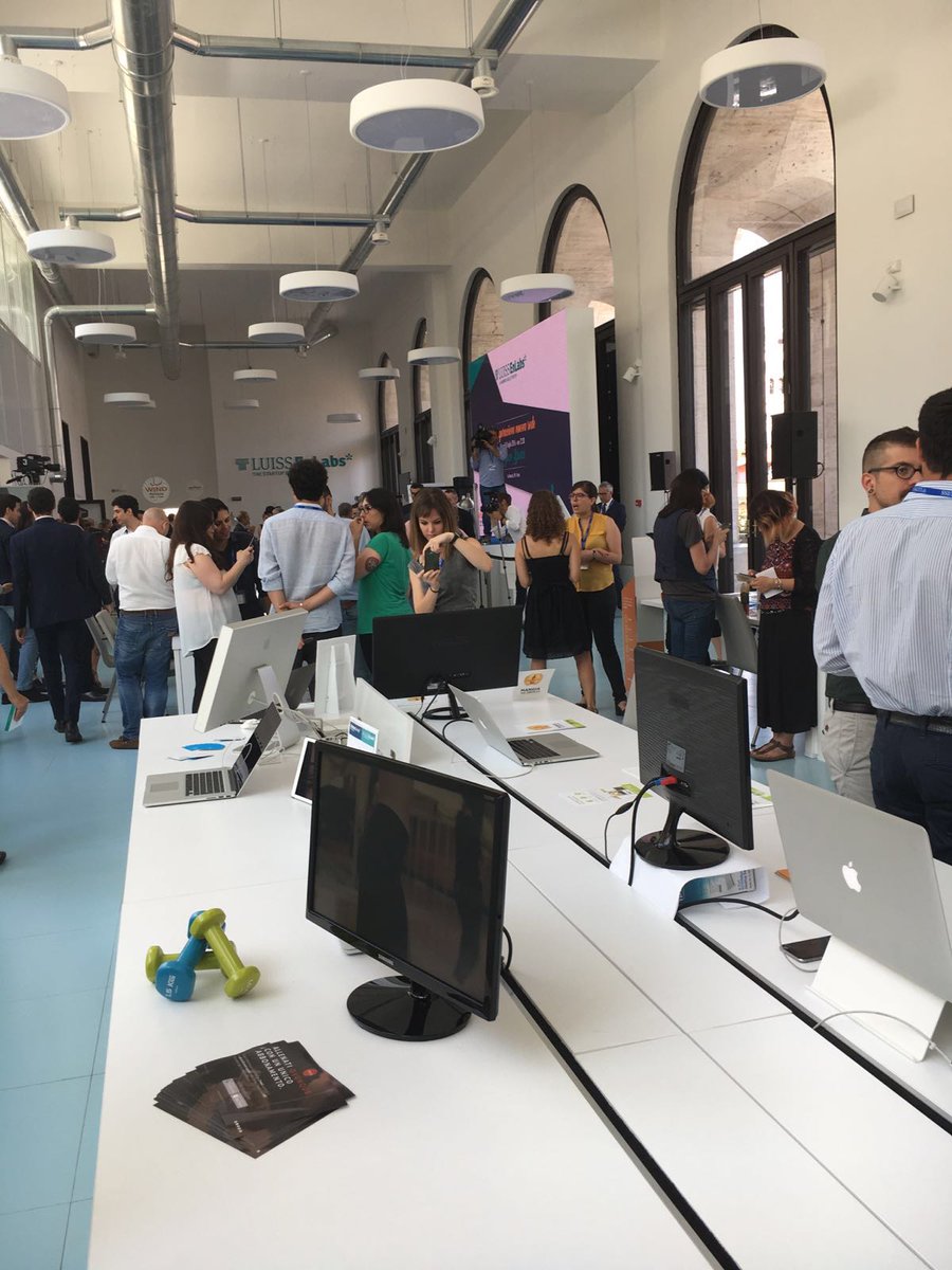 CheckMoov's tweet photo. Grande movimento oggi ad @EnLabs per l'inaugurazione dei nuovi spazi. #LUISSENLABSevolution https://t.co/5tJ2O0GbnG