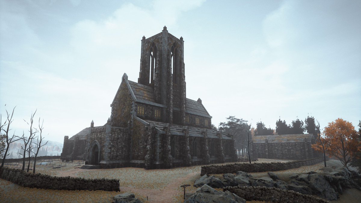 PlayBlackDeath's tweet photo. Beautiful landmarks in The Black Death! #screenshotsaturday #gameart #gamedev #BlackDeathGame #Exploration https://t.co/CSbCbwZexc