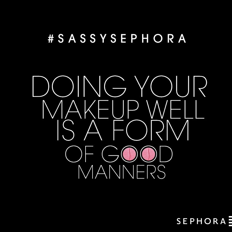 Sephora_India's tweet photo. Our parents taught us the importance of good manners! #SassySephora https://t.co/lordkx0kaM