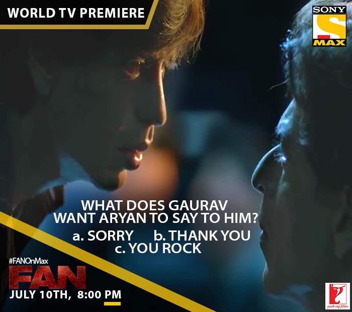 SonyMAX tweet picture