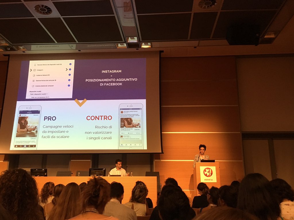 fasoliso's tweet photo. Come essere efficaci su instagram al #wmf16 #iusve https://t.co/EVHCApWhAq
