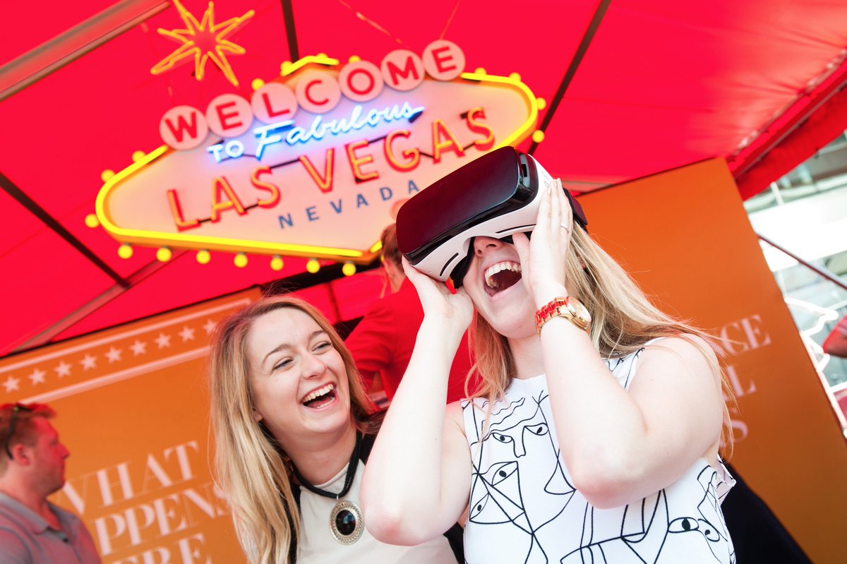 LVCVA's tweet photo. .@LVCVA launches #VirtualVegas partnership with @VirginHolidays taking over @boxpark in #London https://t.co/NEAzT8q9p8