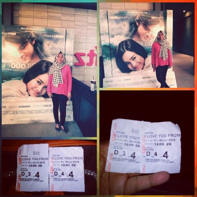 cicihipah's tweet photo. Abis nonton I LOVE YOU FROM 38.000.FEET #ilyfrom38.000ft @michelleziu @rizkynazaarr @rickycuaca @ScreenplayProd https://t.co/2ev6RfsB9N