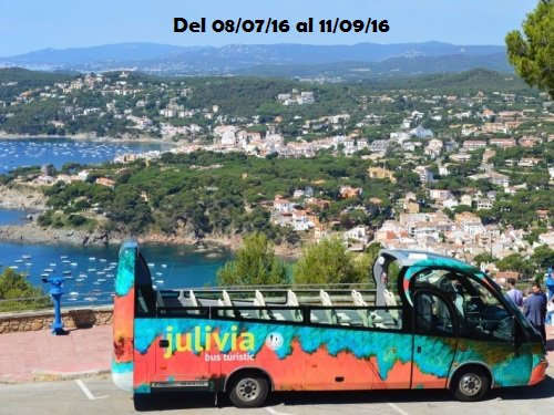 ipeppalafrugell's tweet photo. #JuliviaBus en funcionament fins a l'11 de setembre! #TurismePalafrugell 
https://t.co/vkYFa1dxzZ @baixemporda_tur https://t.co/Y657sviOsk